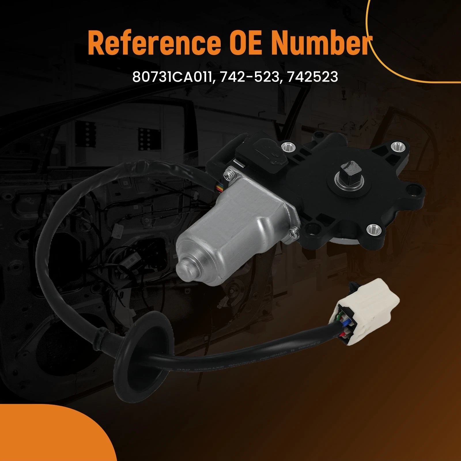 Electric Power Window Motor for Nissan Murano S (2005–2007) 742523 80731CA011