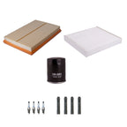 Denso Tune Up Kit 4 Spark Plugs & Boots for Lexus HS250h (2010–2012)