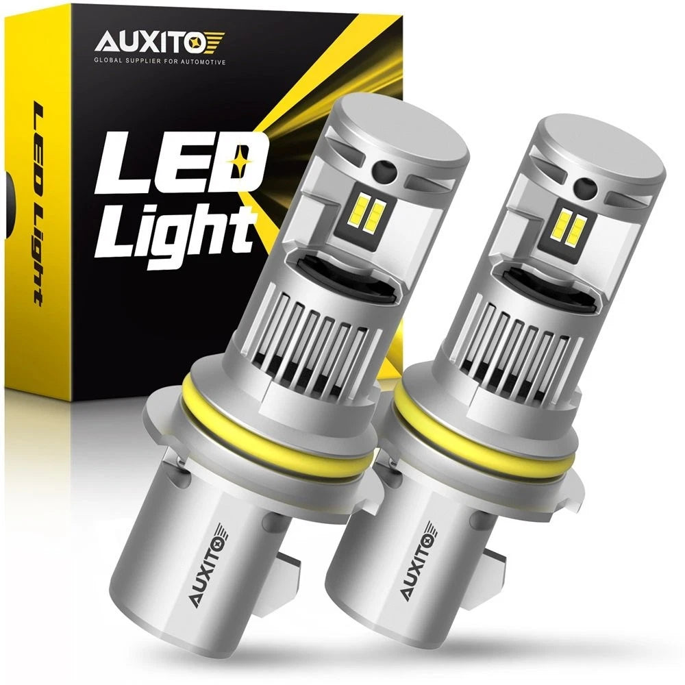 AUXITO 9007 LED Headlight Bulbs Kit for HB5 High Low Dual Beam (6000K)