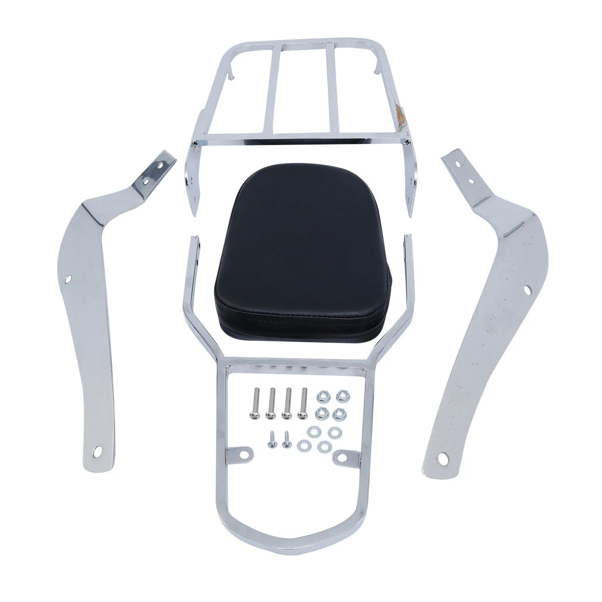 Sissy Bar Backrest Luggage Rack for Suzuki Intruder/Volusia VL800 (2001–2012)