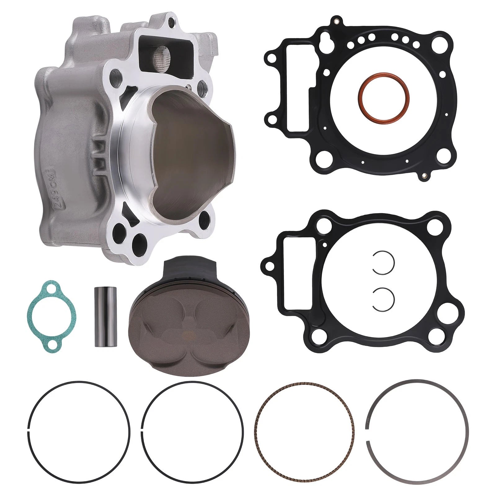 Piston Rings Kit for Honda CRF250R/CRF250X (2004–2017)