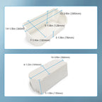 2X White Gallon Door Bin for Frigidaire Refrigerator (AP2116036, 240356401)