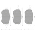 Front Disc Brake Pads Set for Nissan Murano (2005-2011)