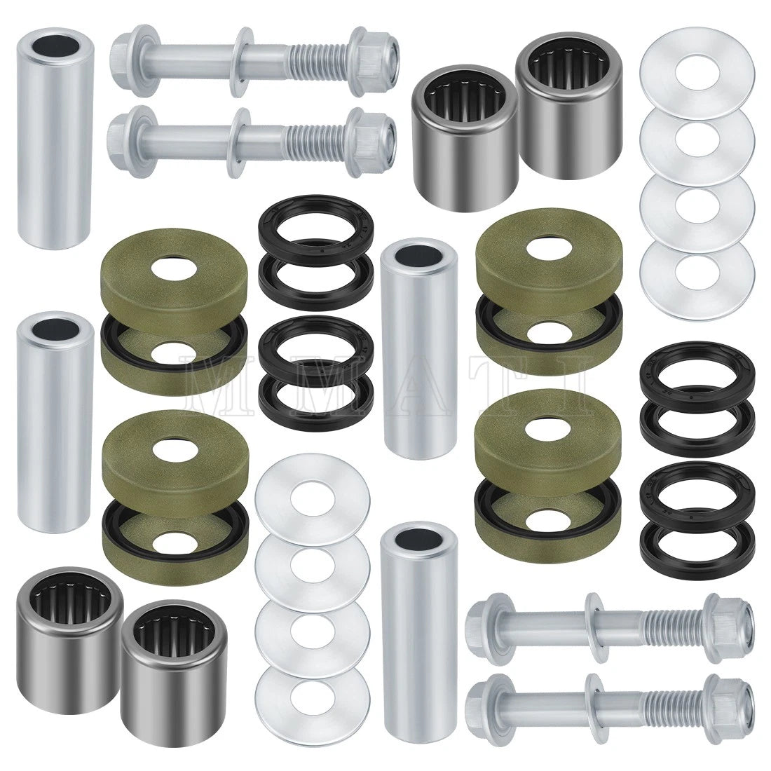 Front Lower A Arm Bushing Bearing Kit for Arctic Cat 400, Suzuki Z400 (2002–2008)