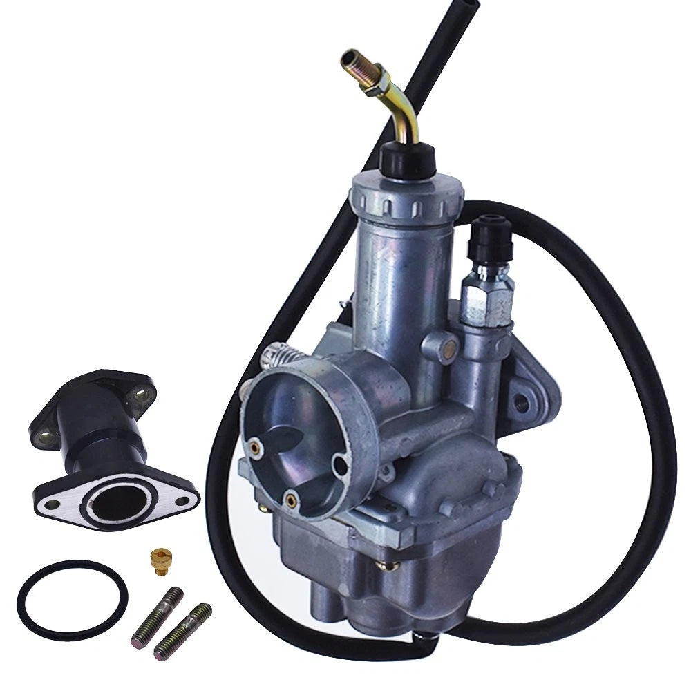 Intake Manifold Boot & Carburetor for Yamaha Breeze 125 YFA1 (1989–2004)
