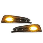 Front Yellow Fog Lights Lamps w/ Switch for Honda Civic Sedan (2013–2015)