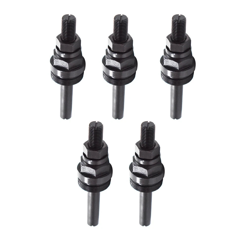 5pcs Adjustable Threaded Stop Collet for Lathes
