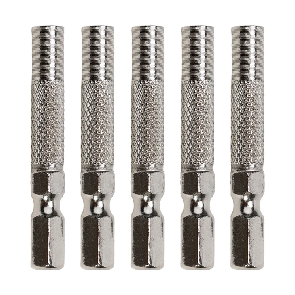 Set of 5 Hex 6.35mm Inserts for Electric Screwdriver (1/4")