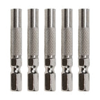 Set of 5 Hex 6.35mm Inserts for Electric Screwdriver (1/4")