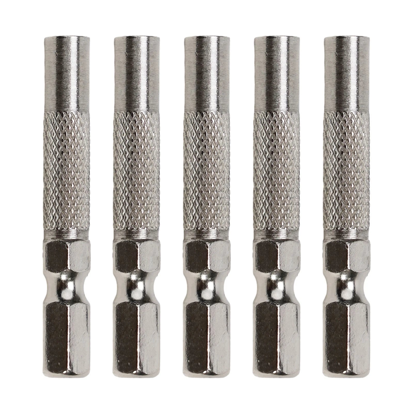 Set of 5 Hex 6.35mm Inserts for Electric Screwdriver (1/4")