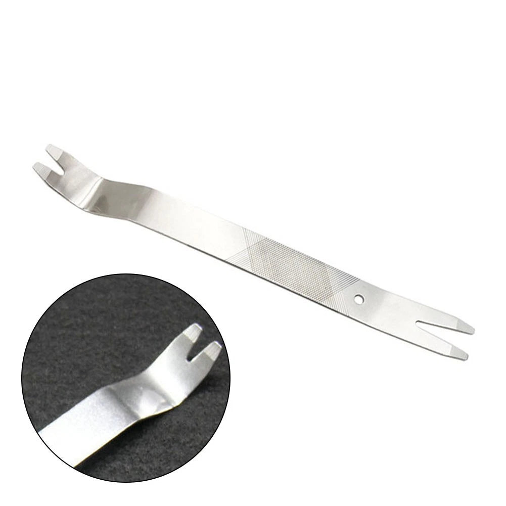Audio Radio Removal Tool for Car (Metal Silver)