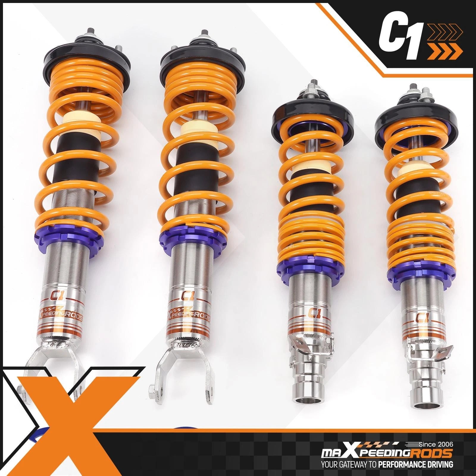 Coilovers Lowering Kit for Honda Civic/Integra (1988–2001)