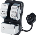 Can Bus Handlebar Control Module - Left - Chrome for Harley Davidson