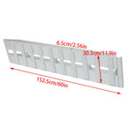 Set of 2 Aluminum Trailer Ramps 60"x12" 6500 LBS Capacity