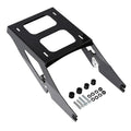 Chrome/Black Two Up Mount Rack for Harley Softail Sport Glide (2018–2022)