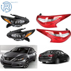 Halogen Headlights & Tail Lights Set for Nissan Altima (2016–2018)