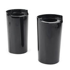 Black Fork Slider Covers for Harley Touring Electra Street Tri Glide (2014+)
