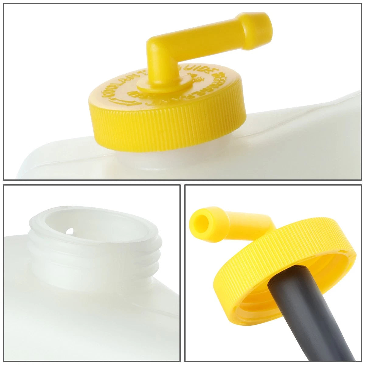 Coolant Overflow Tank Reservoir Bottle + Cap for Isuzu Oasis (1996–1999)