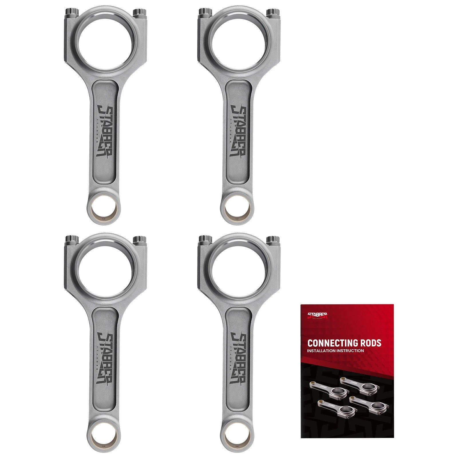 Set of 4 Forged Connecting Rods for Honda S2000 F20C (2000–2009)