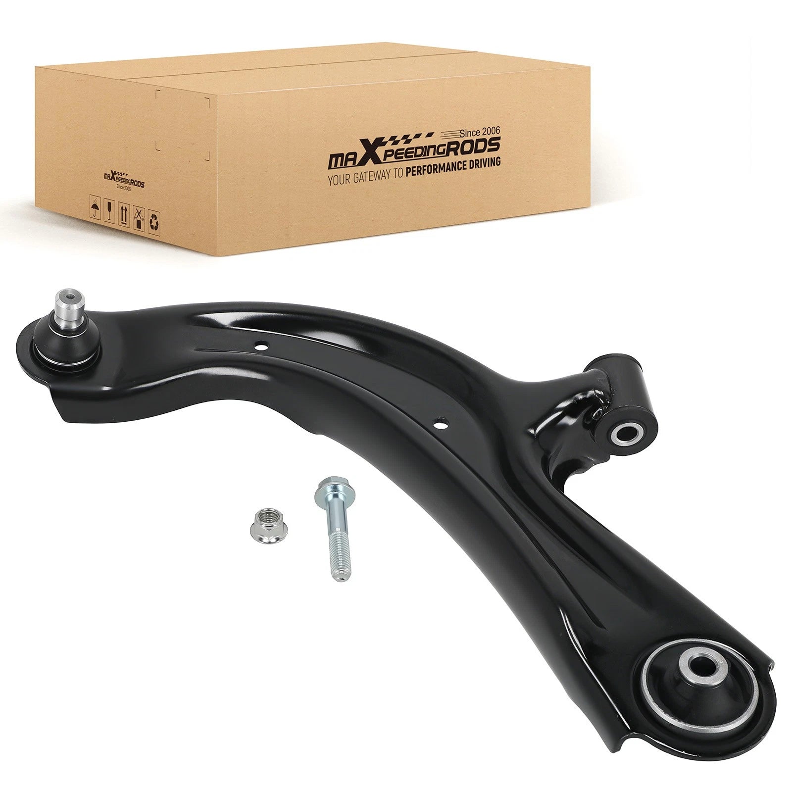 1pc Front Left Lower Control Arm w/Ball Joint for Nissan NV200 (2013–2020) K622160