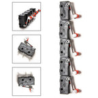 5pcs Door Switch Button 3Pin 5A 250V for Appliances