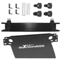 7 Row Oil Cooler 10AN for Universal Applications (Aluminum, British Style)