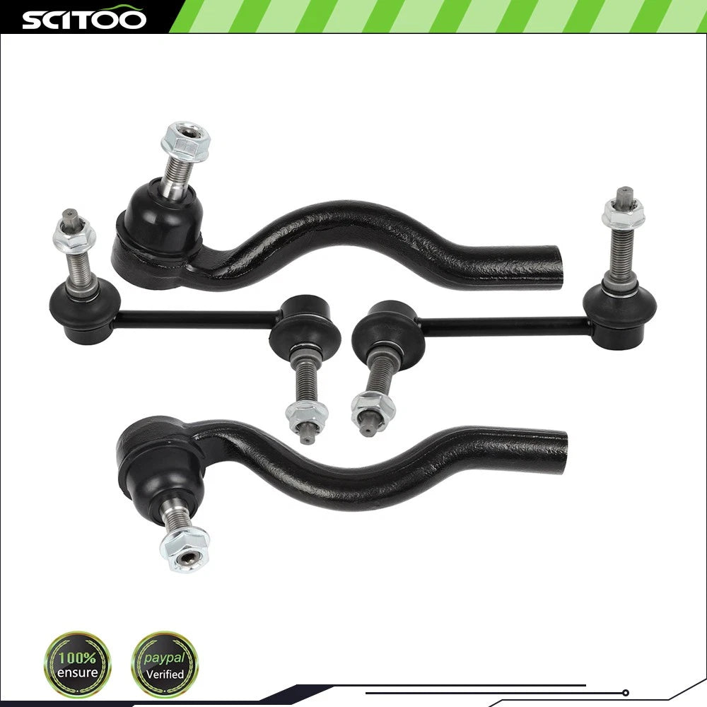 Front Outer Tie Rod & Sway Bar Link for Dodge Durango Jeep Grand Cherokee (2011–2015)