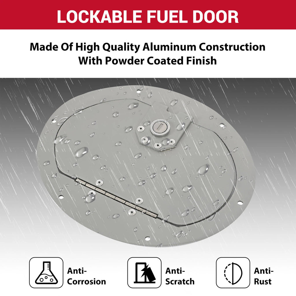 Locking Fuel Door Gas Tank Cap Cover for HMMWV M998 M1123 M1045 (1990–2006)