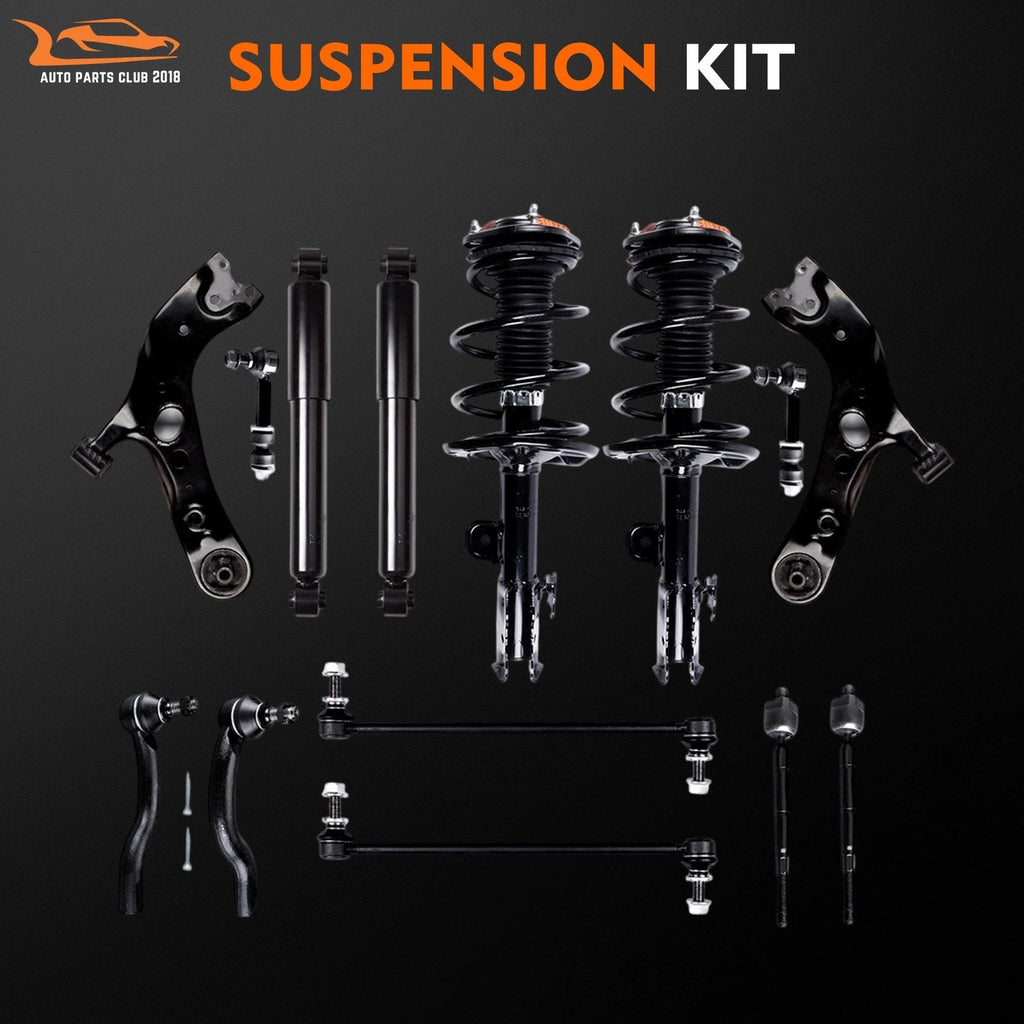 Front Struts + Rear Shocks + Lower Control Arms Kit for Toyota RAV4 (2006–2012)