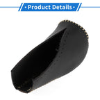 1pc Gear Shift Knob Cover for Toyota RAV4 (2013–2016) Black Beige Faux Leather