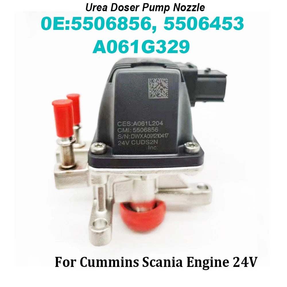 Urea Doser Pump Nozzle for Cummins Scania Engine 24V (5506856, 5506453, A061G329)