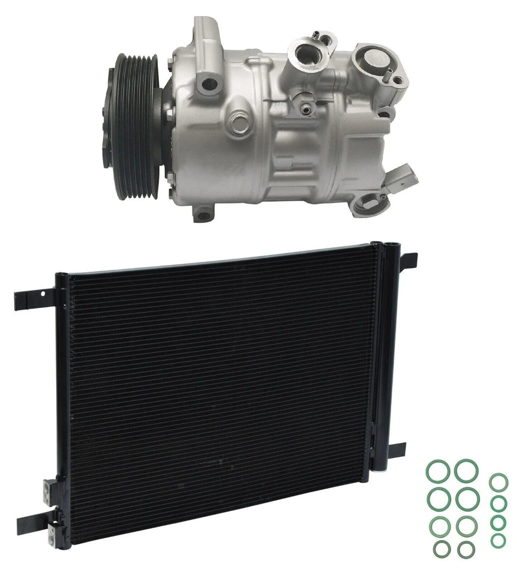 AC Compressor Kit with Condenser for Audi TTS Quattro 2.0L (2019–2019)