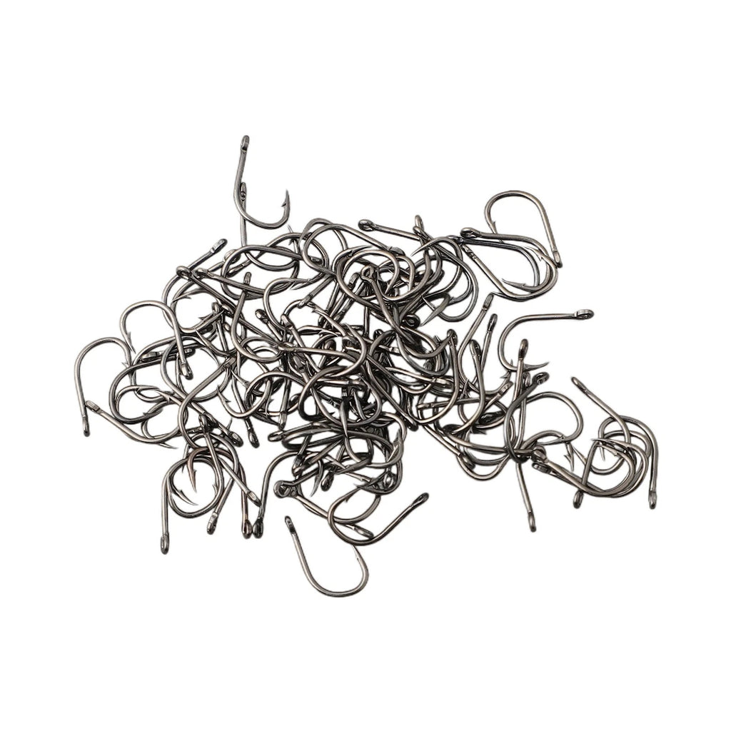 100pcs Carbon Steel Fish Hooks for Fishing Accessories