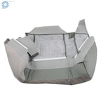 Front Driver Bottom Seat Cover for Dodge Ram 1500 2500 3500 (1994-1997) Gray Cloth