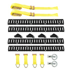 Set of 4 E Track Tie Down Rail Kit for Trailers & Vans (Adventure Ready)