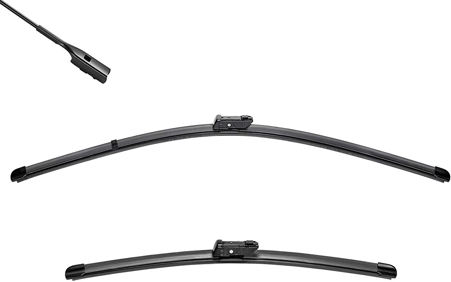 Set of 2 Valeo Front Silencio Xtrm Wiper Blades for