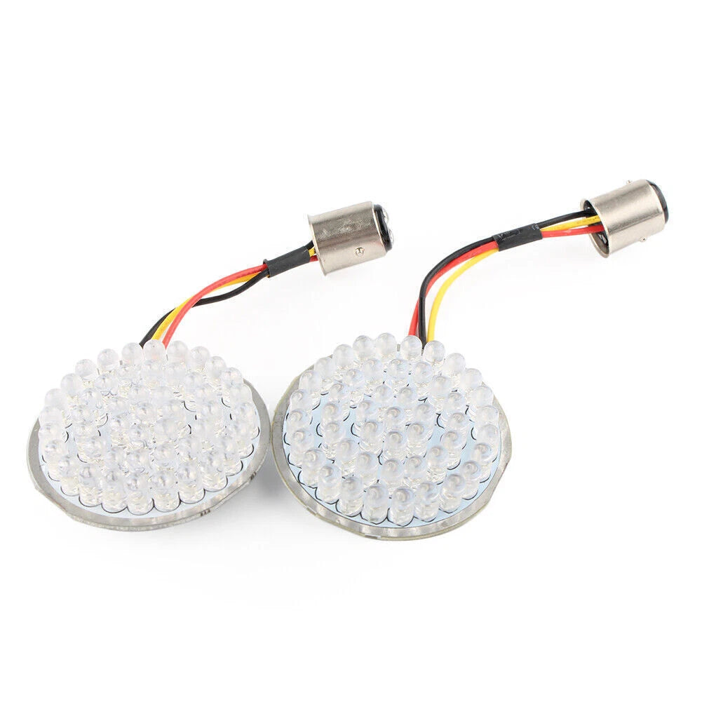 2X LED Rear Turn Signal Lights 1157 for Harley Touring