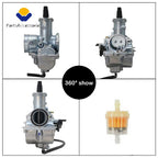 30mm VM26 Carburetor for 150cc 160cc 200cc 250cc Motor Pit Dirt Bike