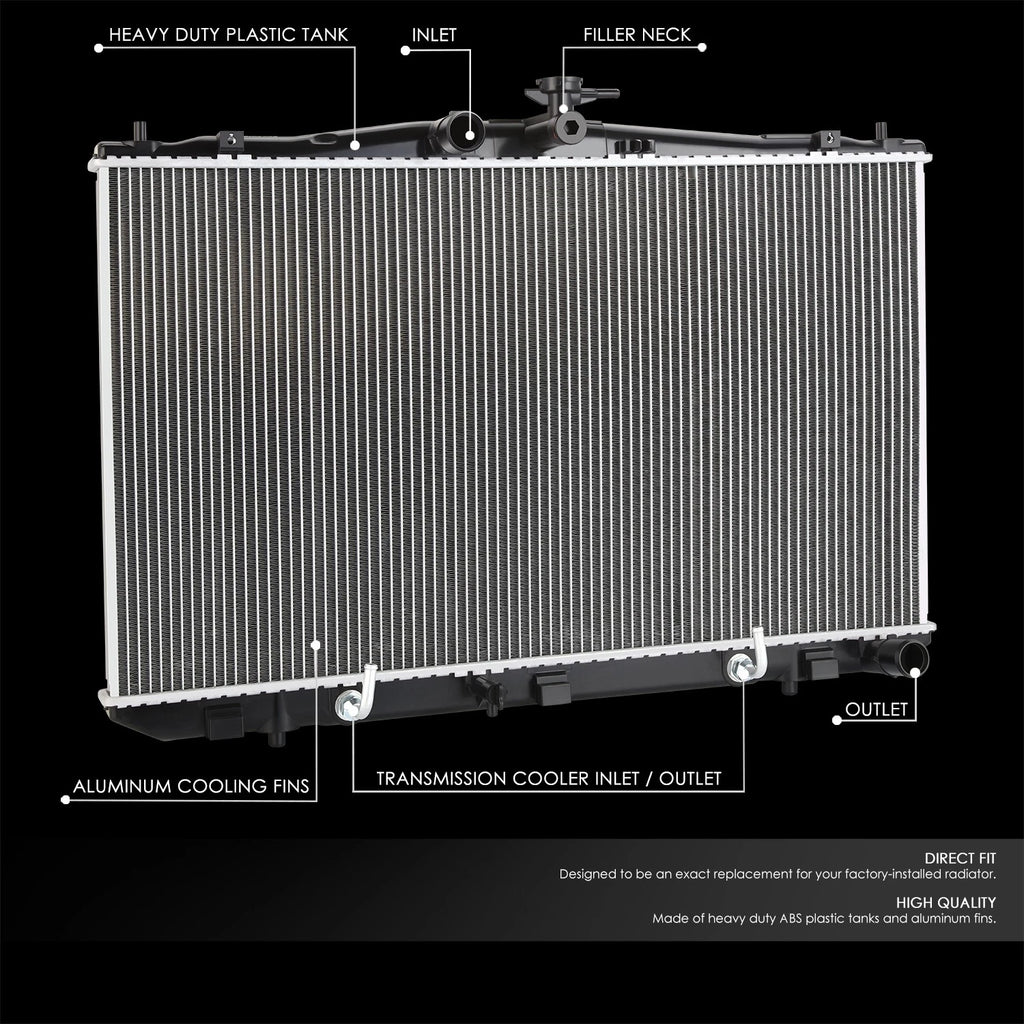Aluminum Core Radiator for RX350 RX450H Sienna 3.5L (2010–2016) DPI 13207