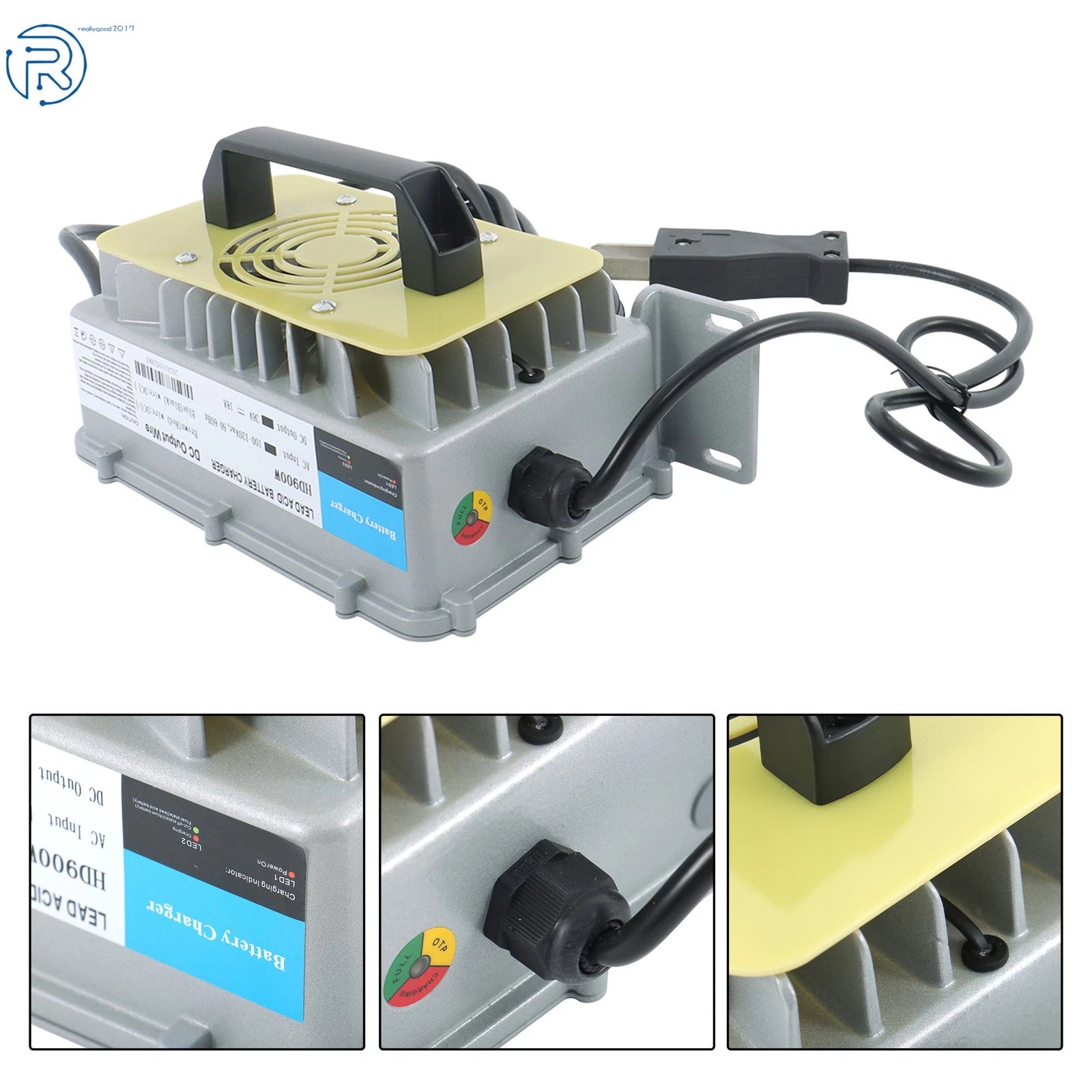 2-pin Crowfoot Plug for Club Car EZ-GO Yamaha Golf Cart Battery Charger