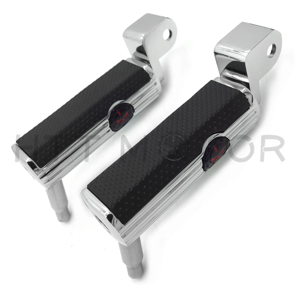 Skull Footpegs for Honda Goldwing GL1500, Valkyrie, Shadow 1100, ACE (1996–2000)