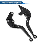 Adjustable Brake Clutch Levers for Honda X11 (1999-2002) - Solid Black