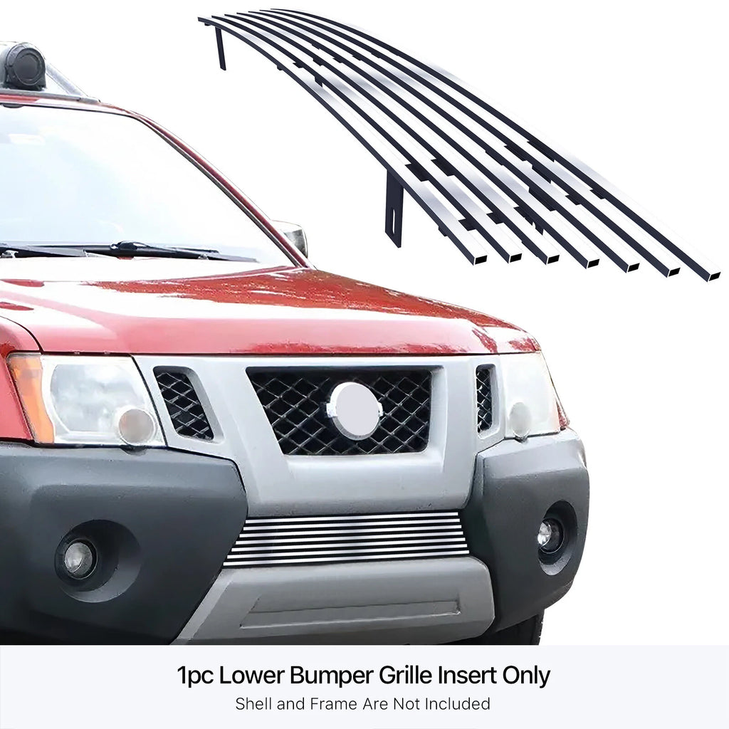 Stainless Chrome Billet Grille Insert for Nissan Xterra (2009-2012)