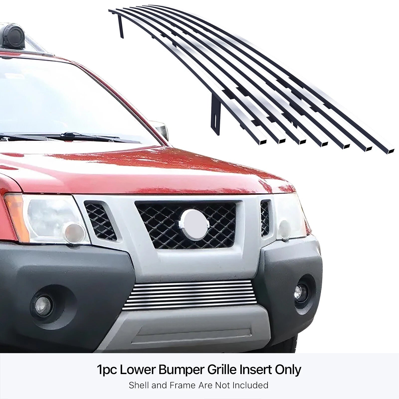 Stainless Chrome Billet Grille Insert for Nissan Xterra (2009-2012)