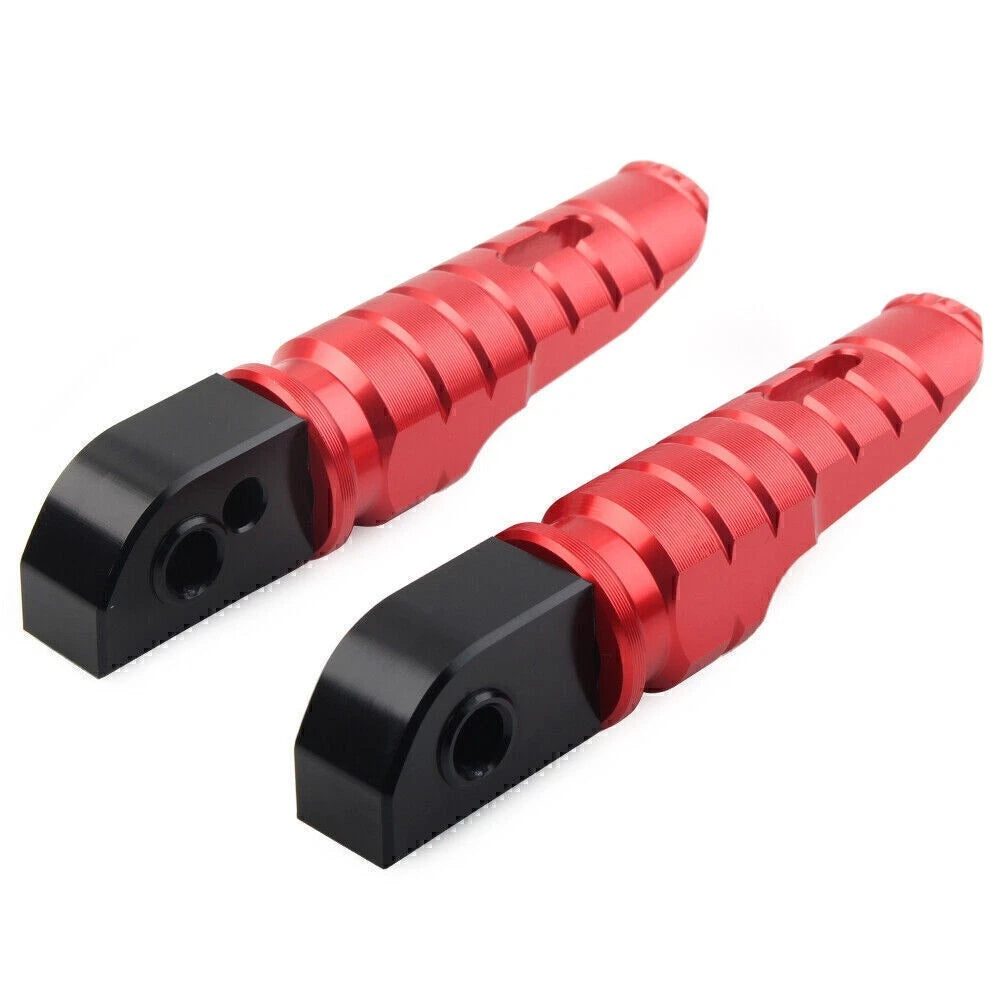 Rear Footrests for Street Scrambler 900 T100 T120 (2017–2023) - Red