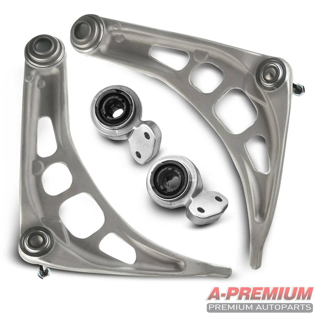 Set of 4 Front Lower Control Arms with Ball Joints for BMW E46 3 Series Z4