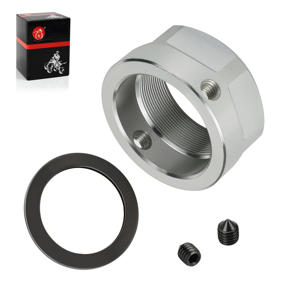 Rear Axle Lock Nut & Washer Set for Yamaha YFZ450 (2004–2013) Raptor 700 (2006–2022)