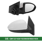 Passenger Side Door Mirror for Chevrolet Cruze (2011-2015) - 3 Pins Replacement