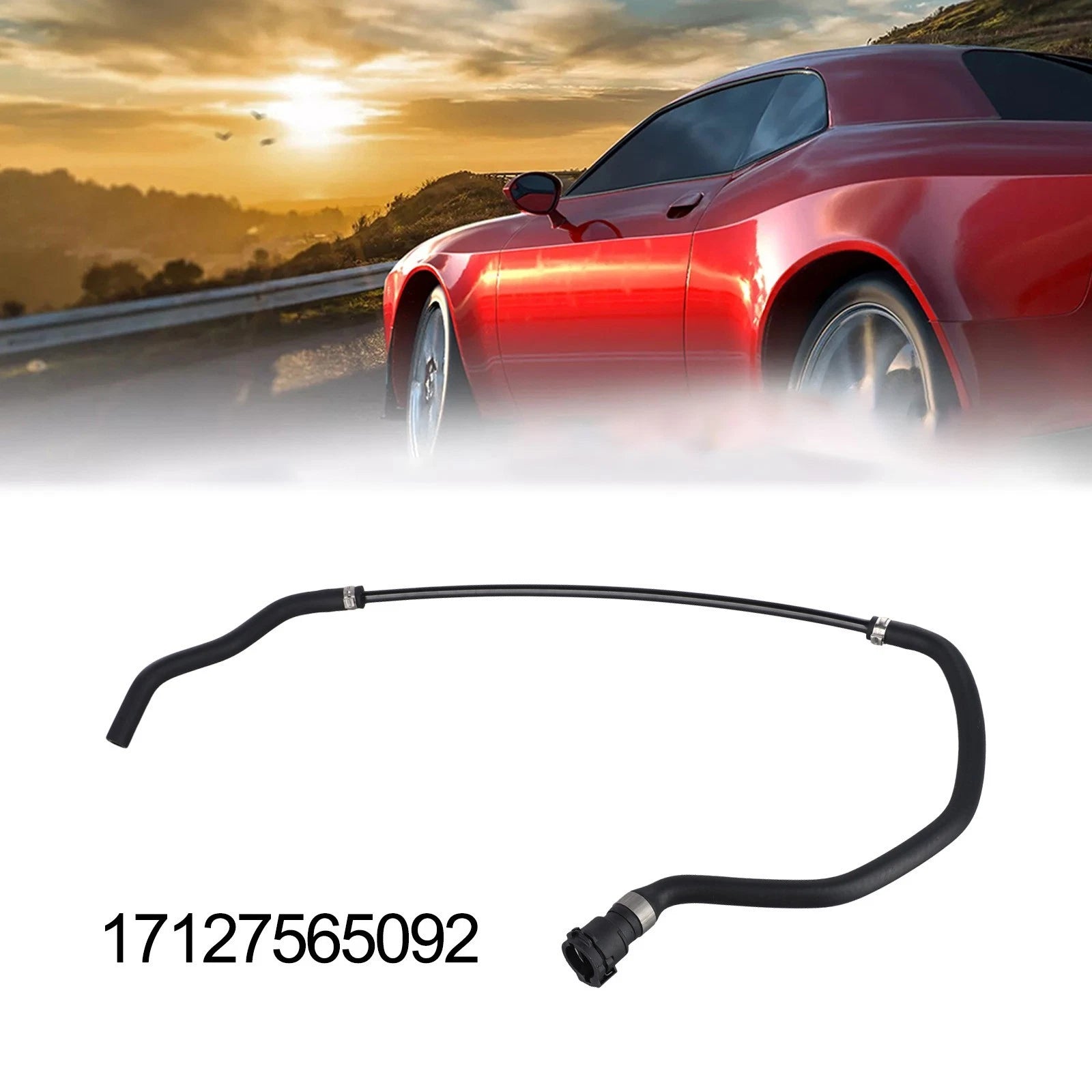 Radiator Coolant Water Pipe Hose for BMW E81 E84 (2007–2014)
