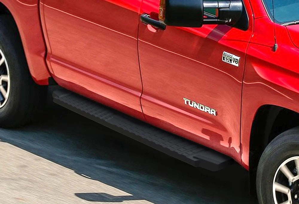 Black Running Boards for Toyota Tundra Double Cab (2007–2021)